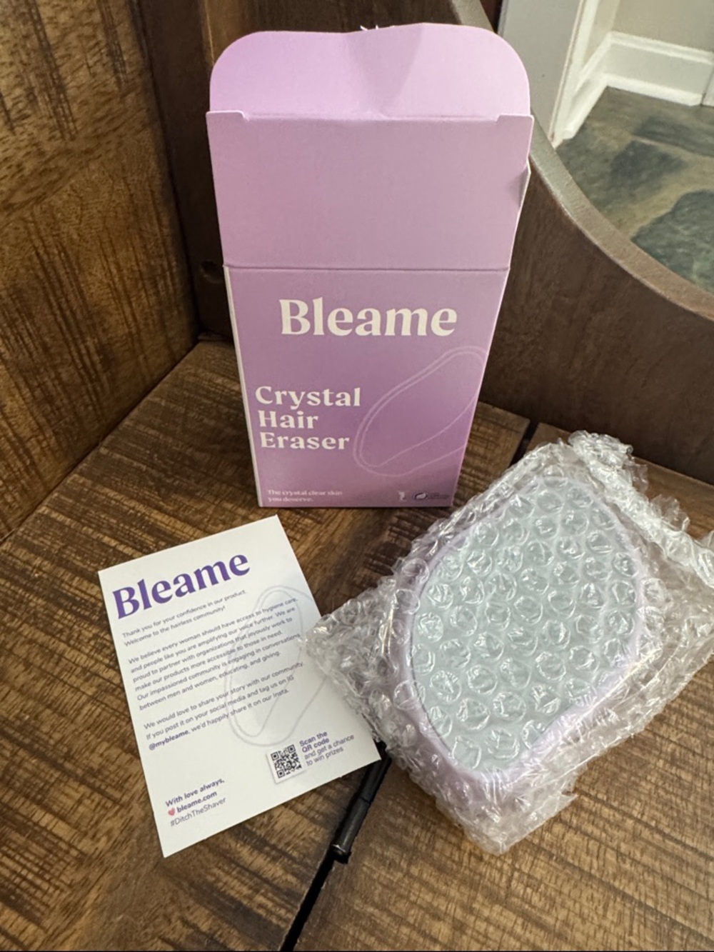 Crystal Hair Eraser - Pink